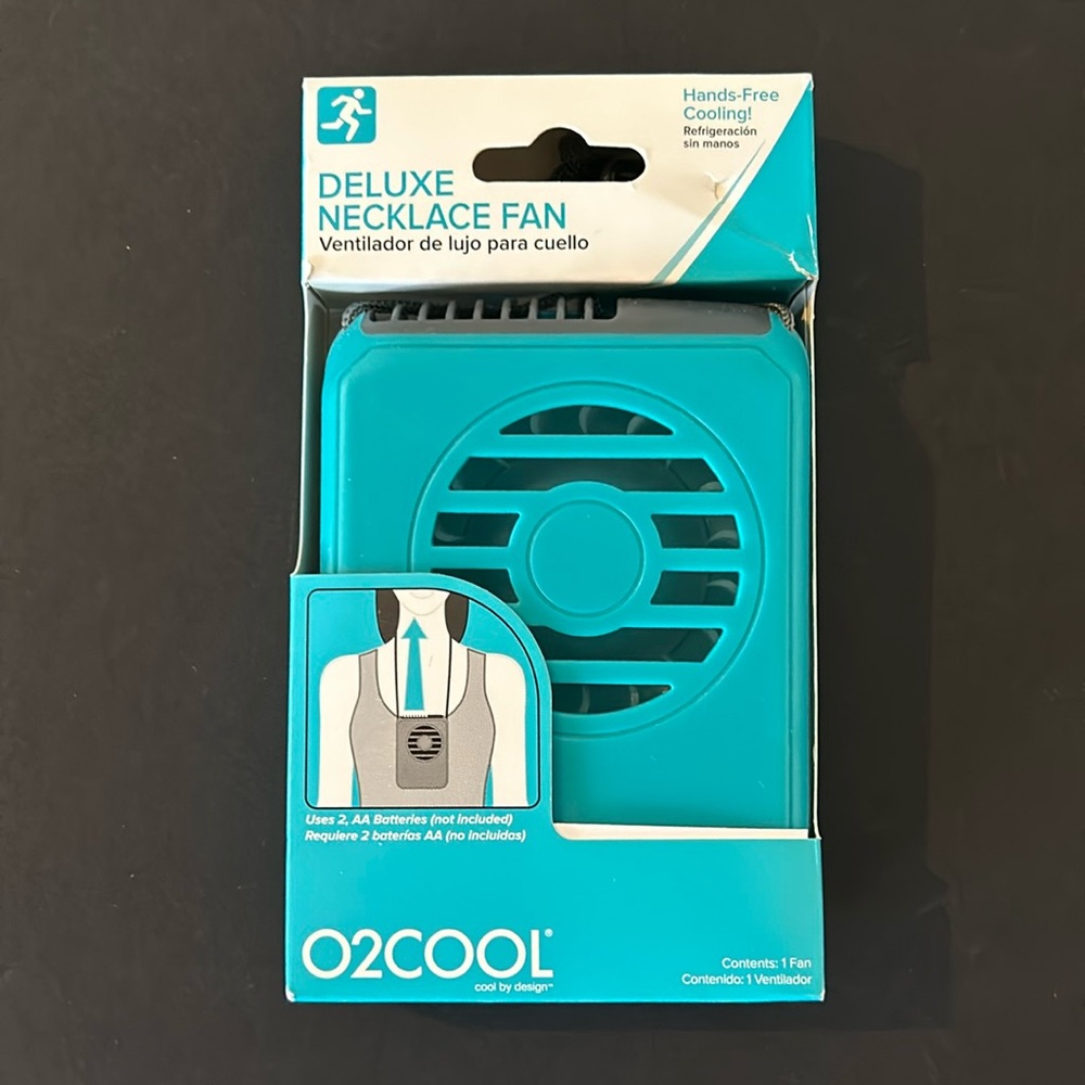 Deluxe Necklace Fan / Hands Free Cooling